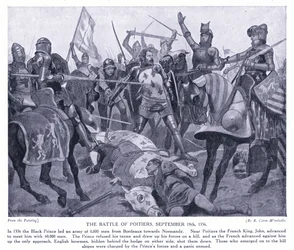 Bitwa pod Poitiers AD1356, 1920
